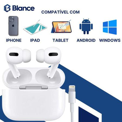 Fone de ouvido bluetooth Airpods TWS 5.3, com cancelador de ruídos,com microfone