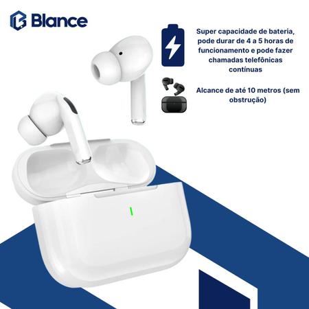 Fone de ouvido bluetooth Airpods TWS 5.3, com cancelador de ruídos,com microfone